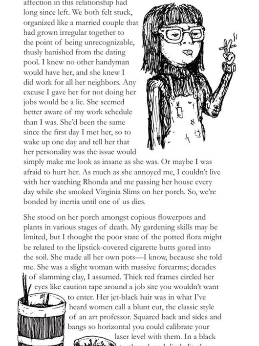 Measure Twice, Die Once - An Illustrated English Fiction Vignette with Fun Drawings