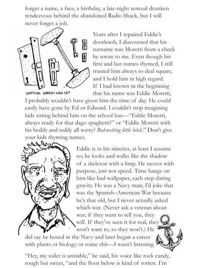 Measure Twice, Die Once - An Illustrated English Fiction Vignette with Fun Drawings