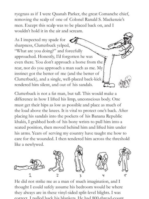 Measure Twice, Die Once - An Illustrated English Fiction Vignette with Fun Drawings